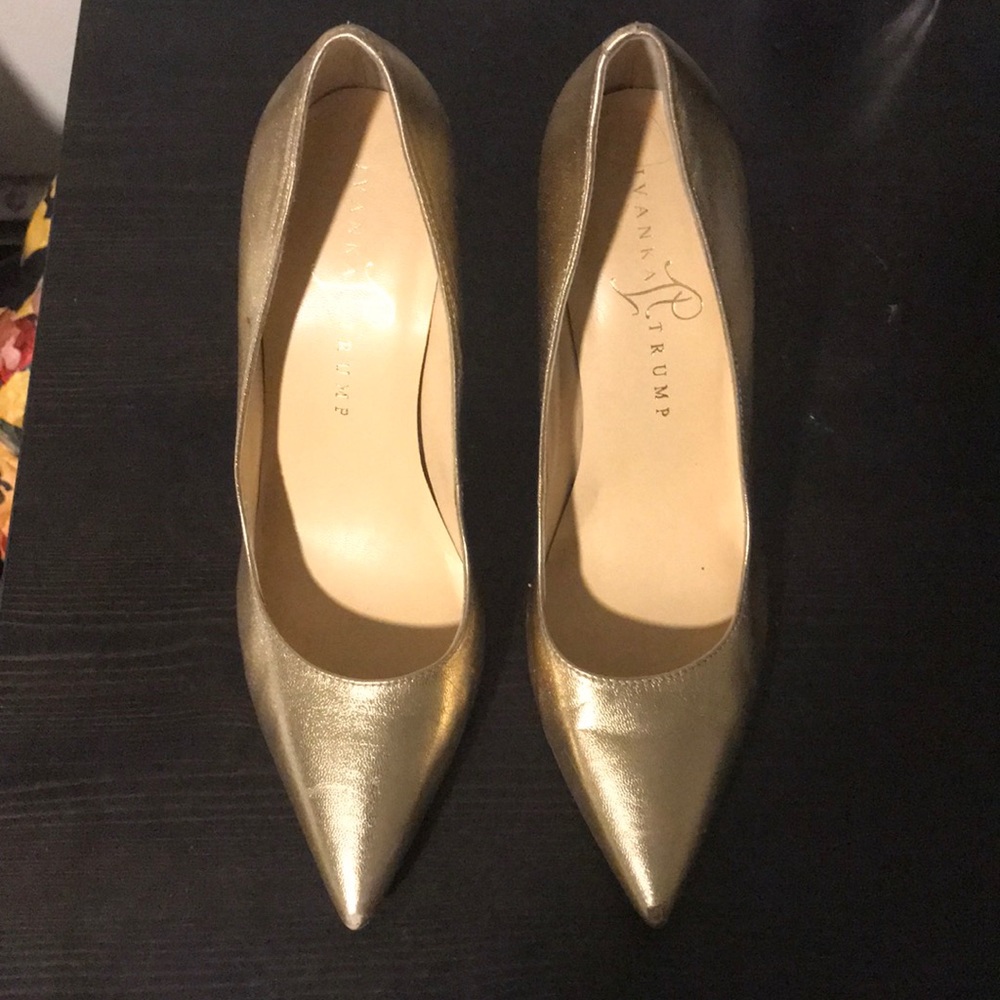 Gold heels